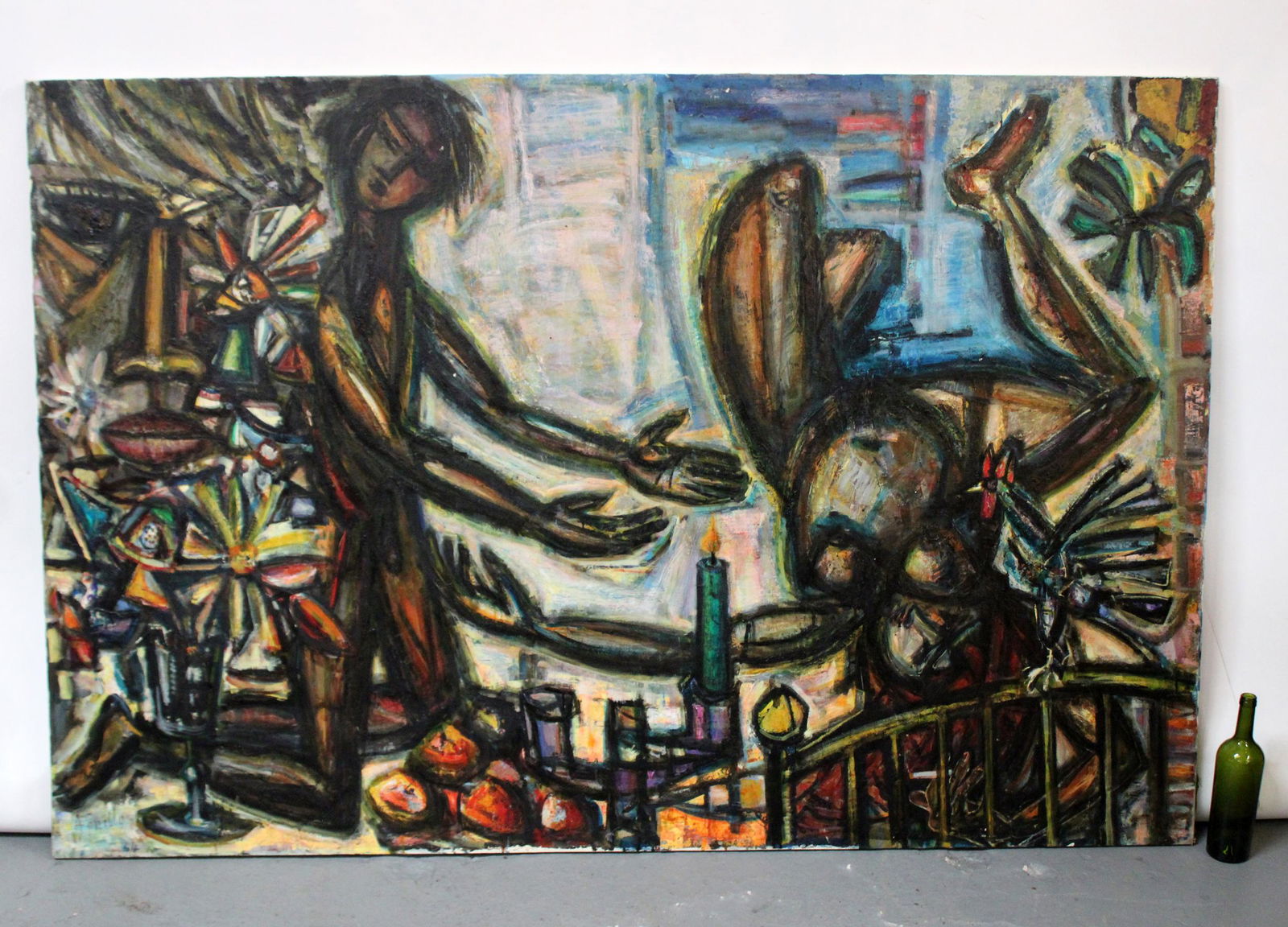 Domenico Agnello expressionist oil painting (1 of 11)