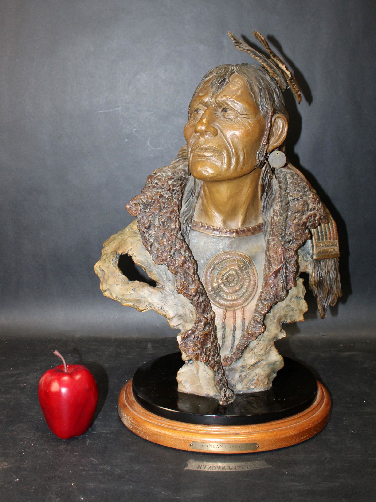 Stephen Herrero"Mandan Passage" bust (1 of 7)