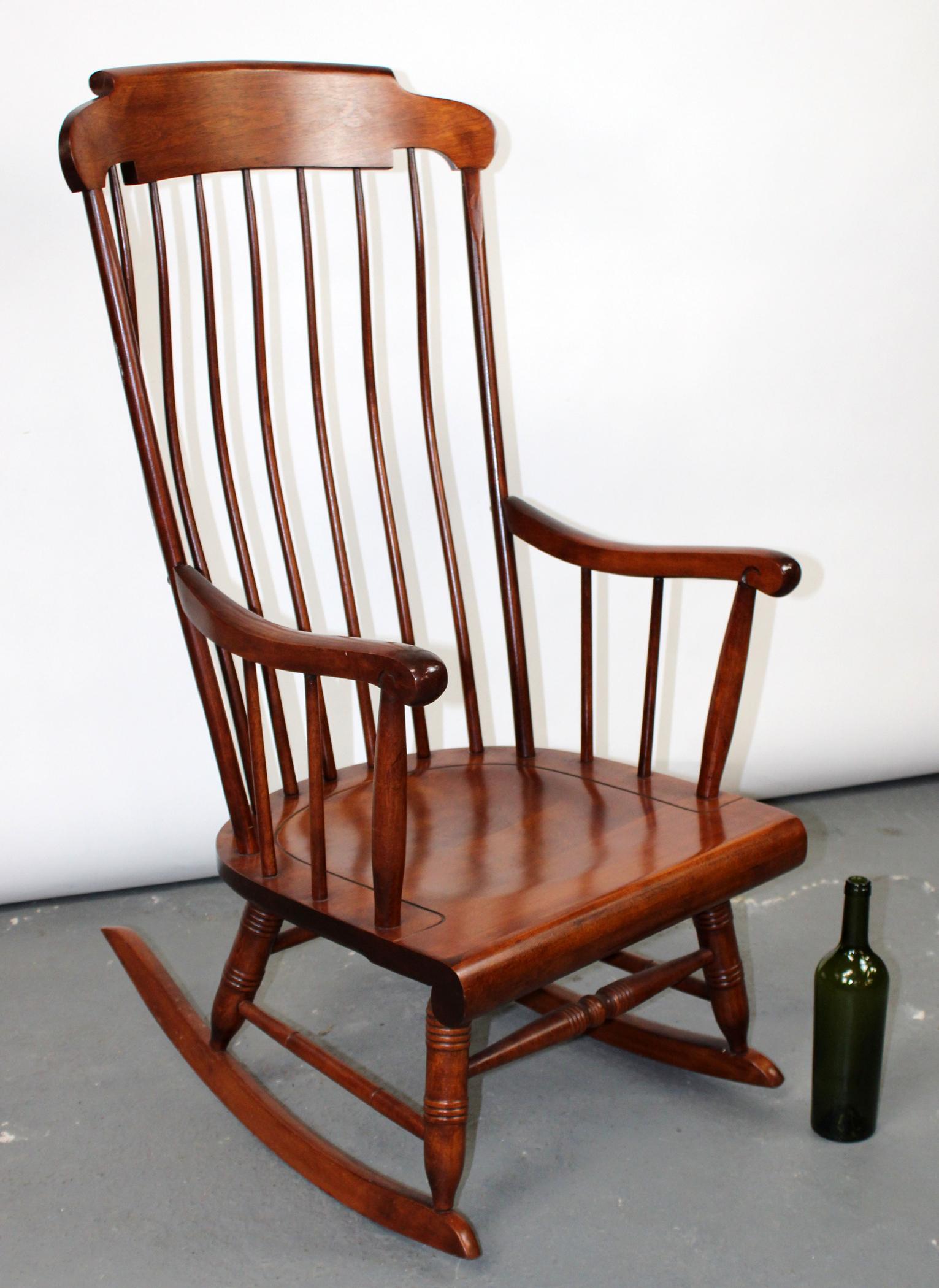 Nichols & Stone Windsor rocking chair Dec 07, 2021 King Galleries in GA