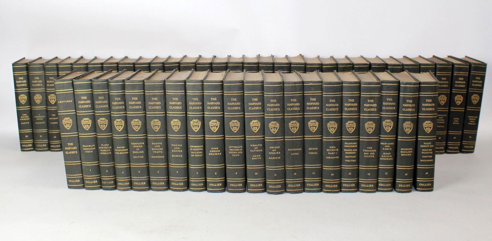 51 volumes Harvard classics anthology of classic books (1 of 9)