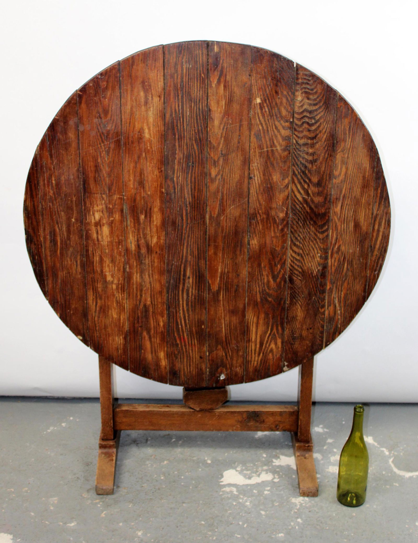 French tilt top winemaker or vintners table (1 of 11)