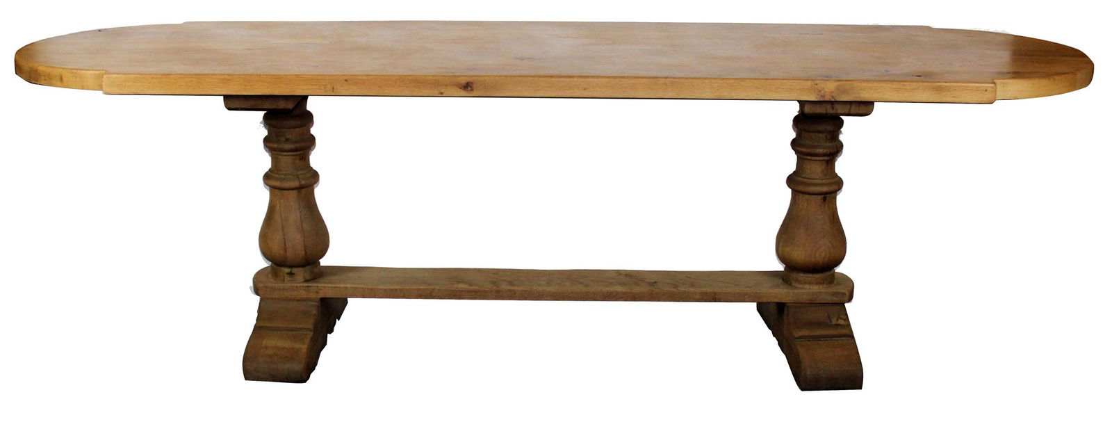 French oak trestle table (1 of 8)