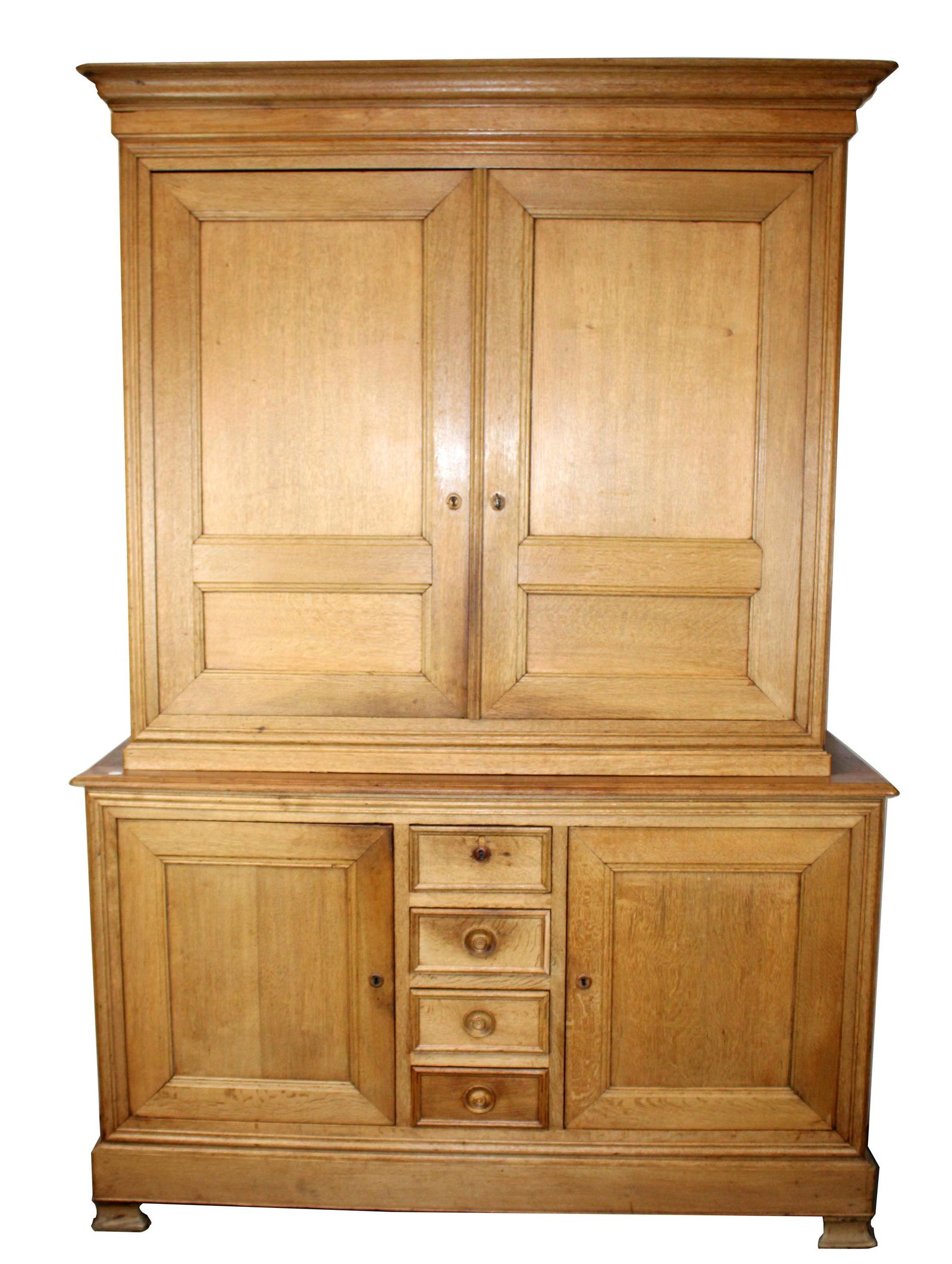 French Louis Philippe oak buffet deux corps (1 of 12)