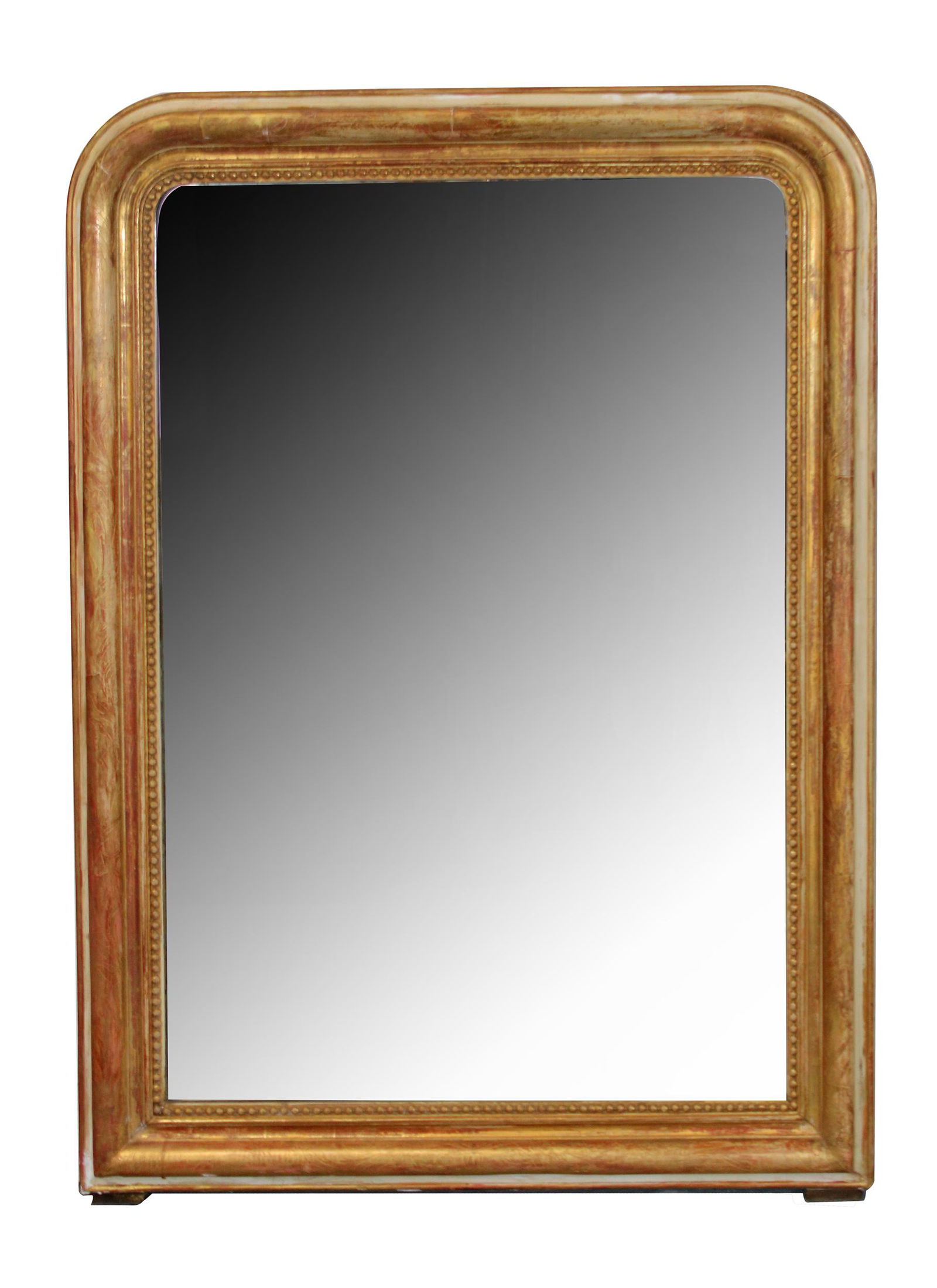 French Louis Philippe gold leaf mirror (1 of 8)