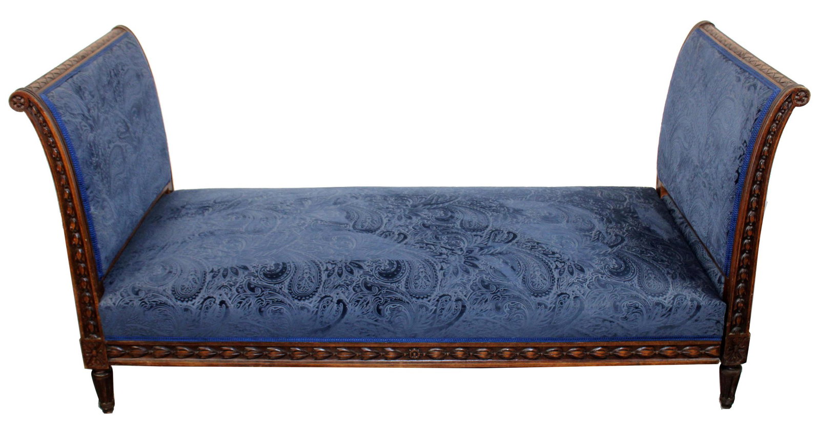 French Louis XVI style carved daybed (1 of 9)