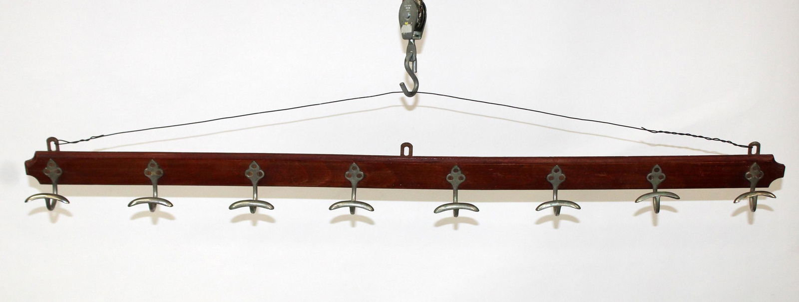 French 8 hook wall rack (1 of 6)