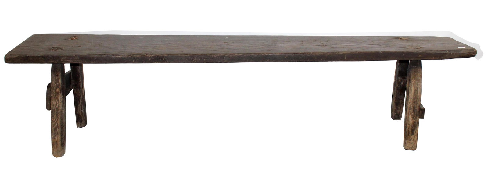 American primitive pine backless bench (1 of 10)