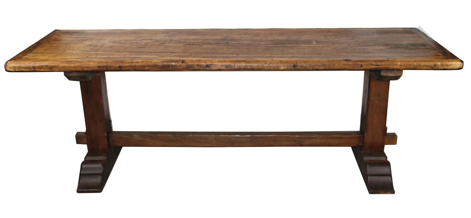 French trestle table in oak (1 of 7)