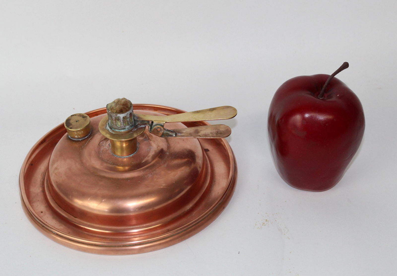 German Christian Wagner copper chafing dish burner (1 of 5)