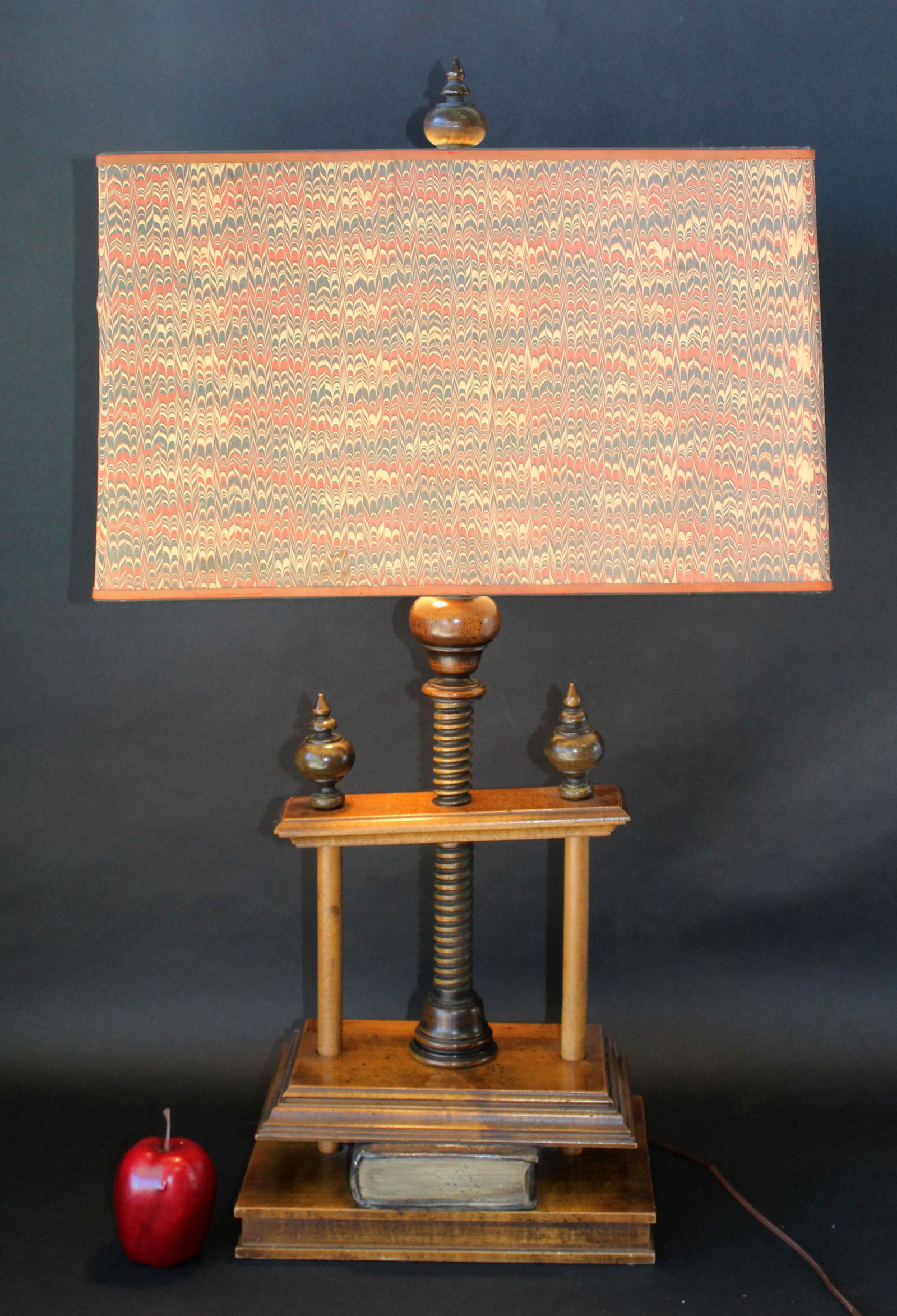 Norman Perry book press library table lamp (1 of 10)