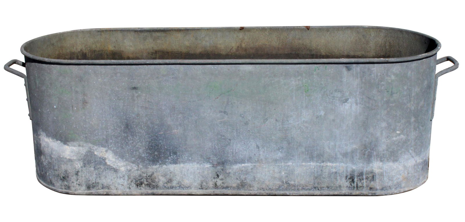 French aluminum wash tub container garden planter (1 of 10)