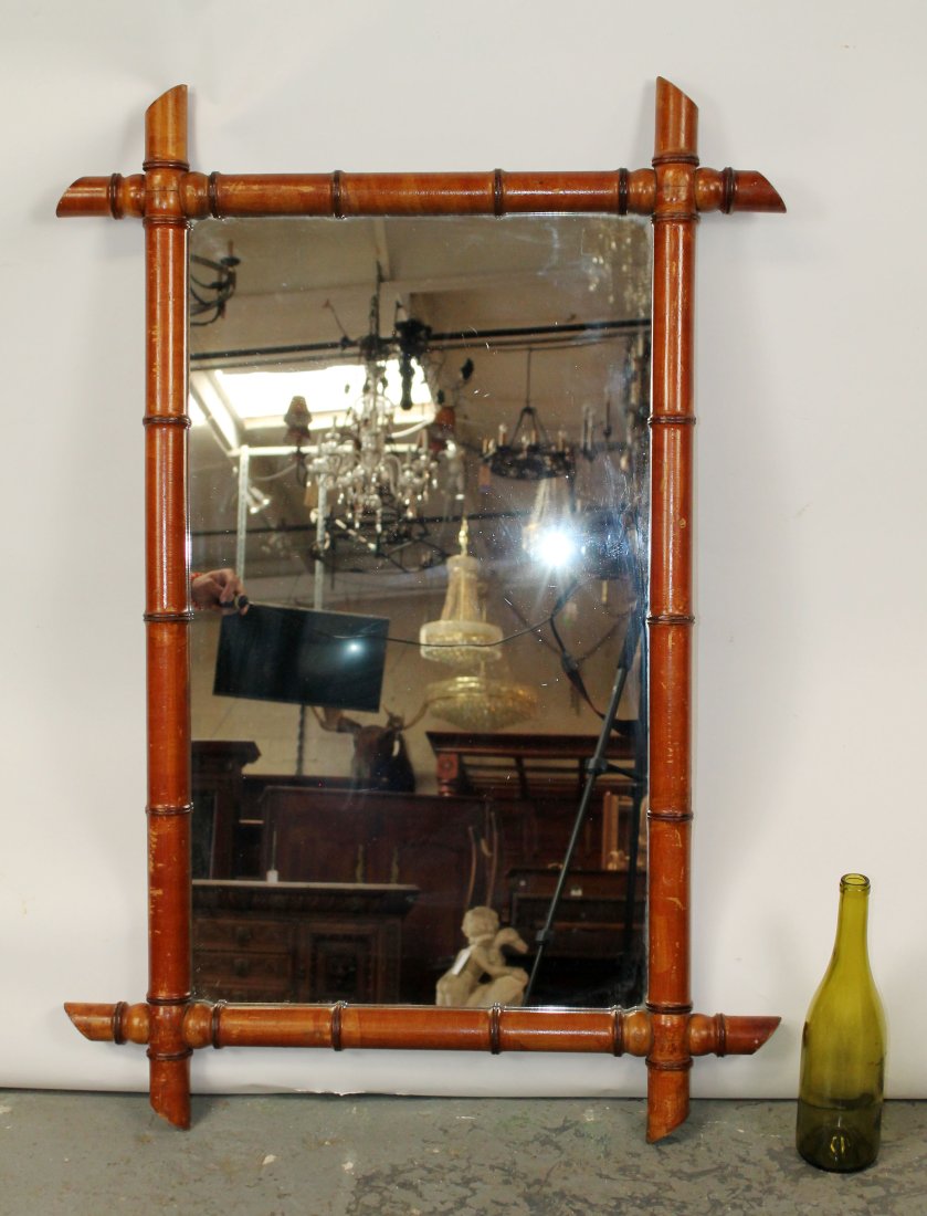 French bamboo mirror (1 of 6)