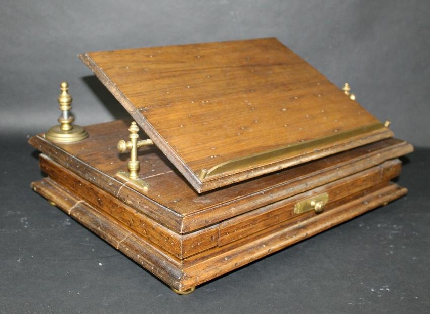 Slant front desk top lecturn or book rest (1 of 11)