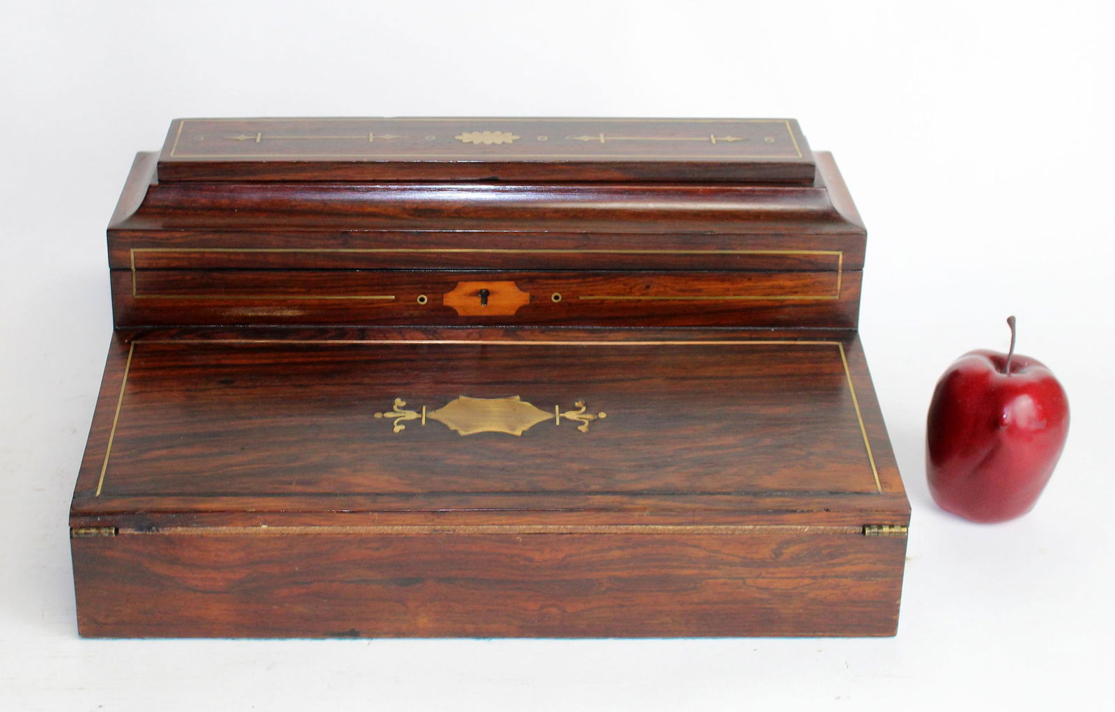 English Lapdesk in inlaid rosewood (1 of 11)