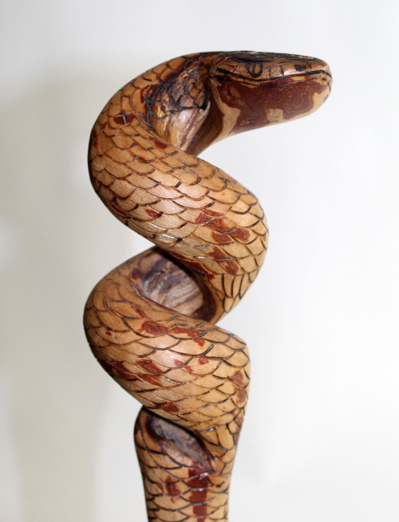 Rattlesnake form walking stick (1 of 6)