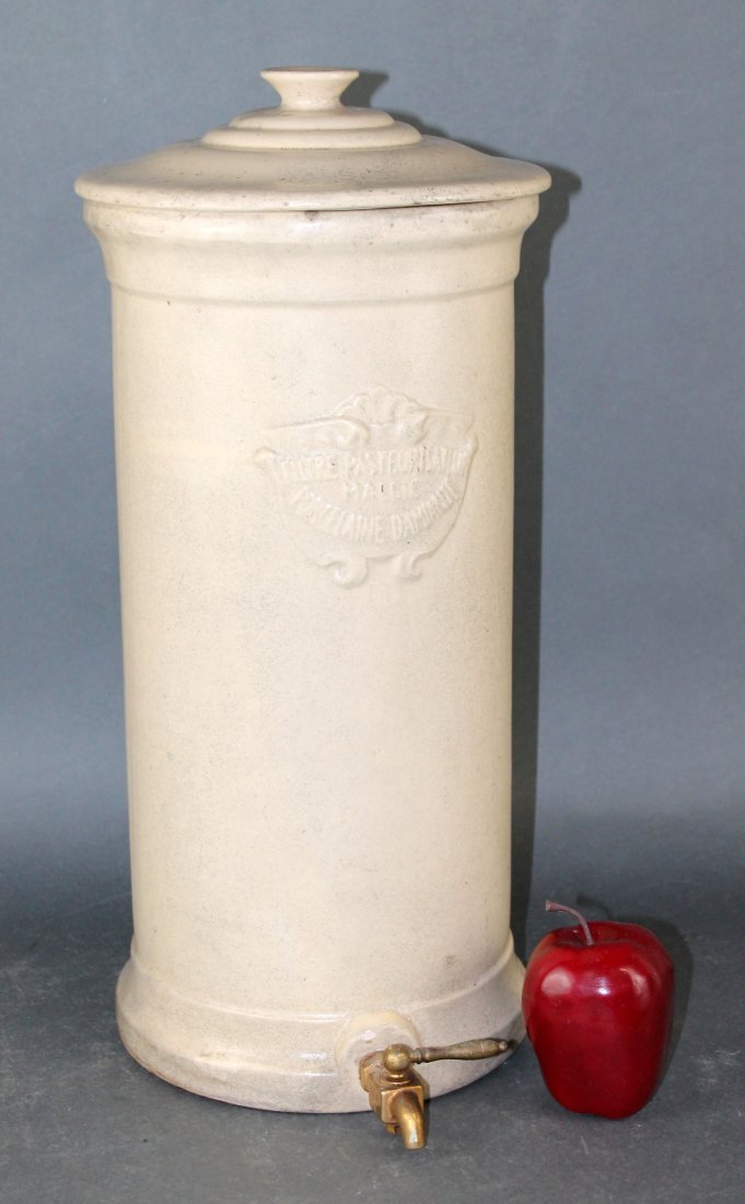 French ceramic water filter dispenser (1 of 8)