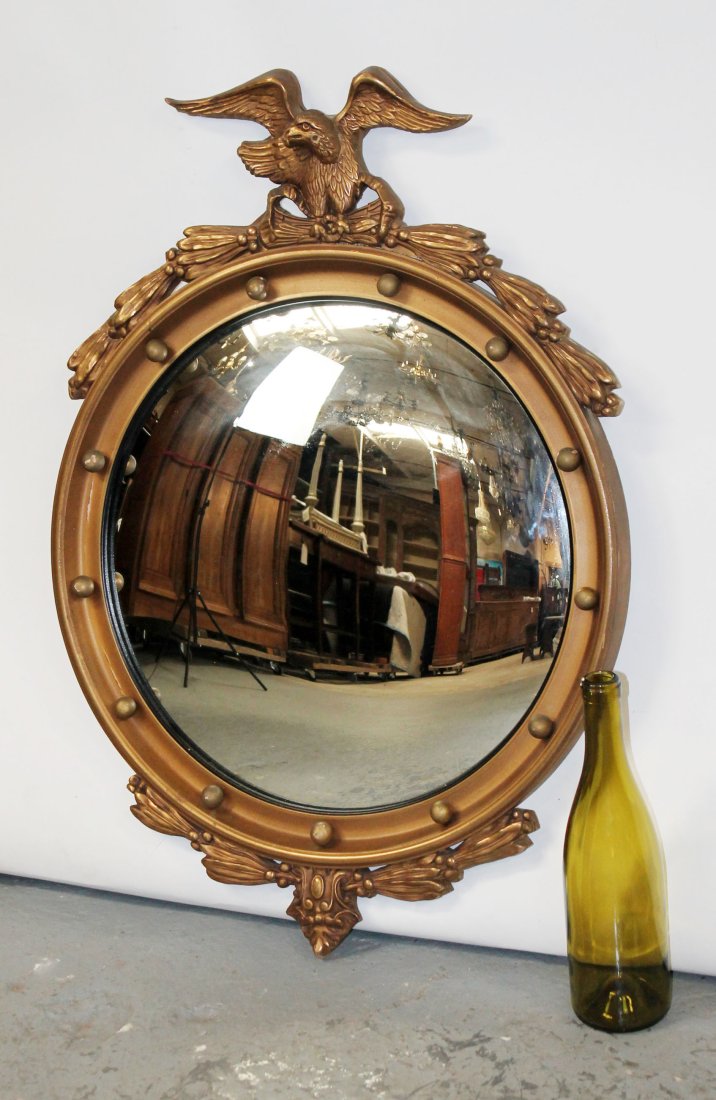 Federal mirror with eagle (1 of 8)