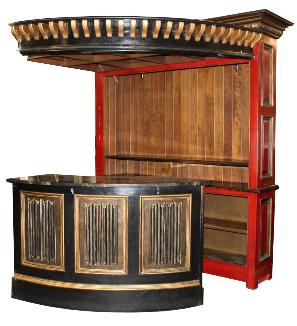 Curved front bar (Hostess stand at Olde Blind Dog) (1 of 15)
