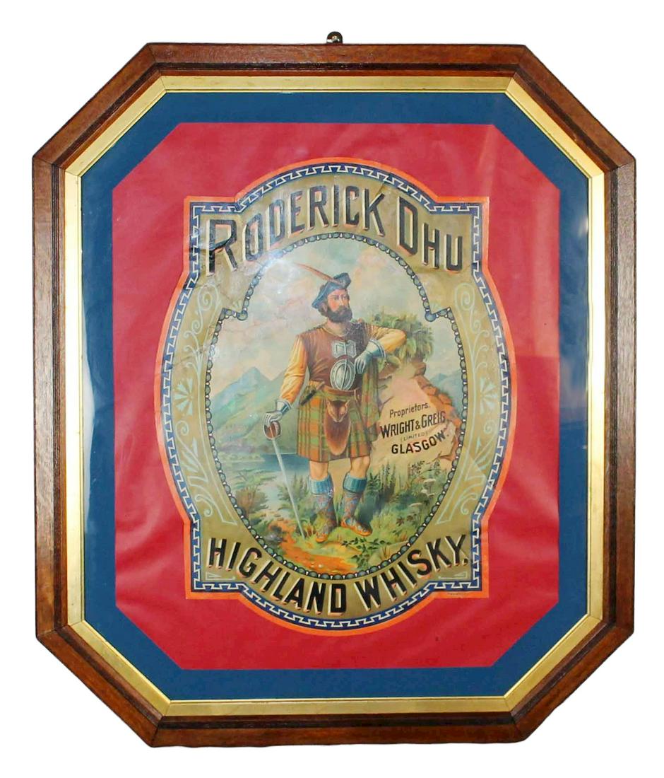 Roderick Dhu Highland Whiskey Advertisement (1 of 16)
