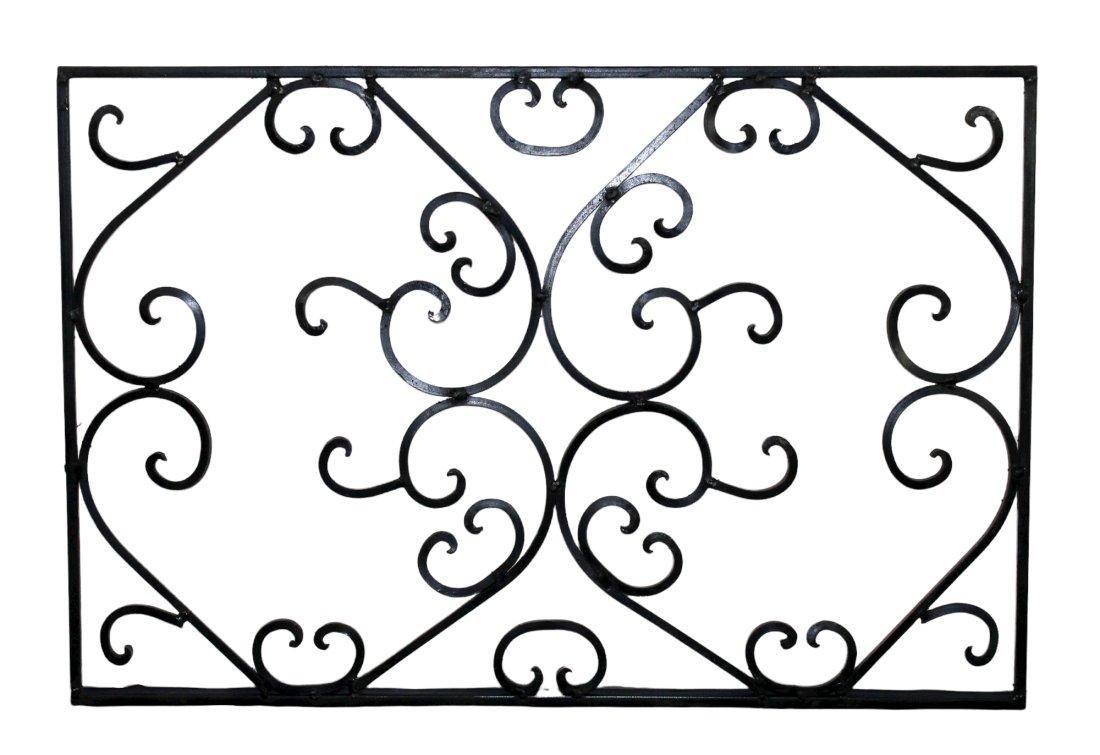 Scrolled iron panel (1 of 10)