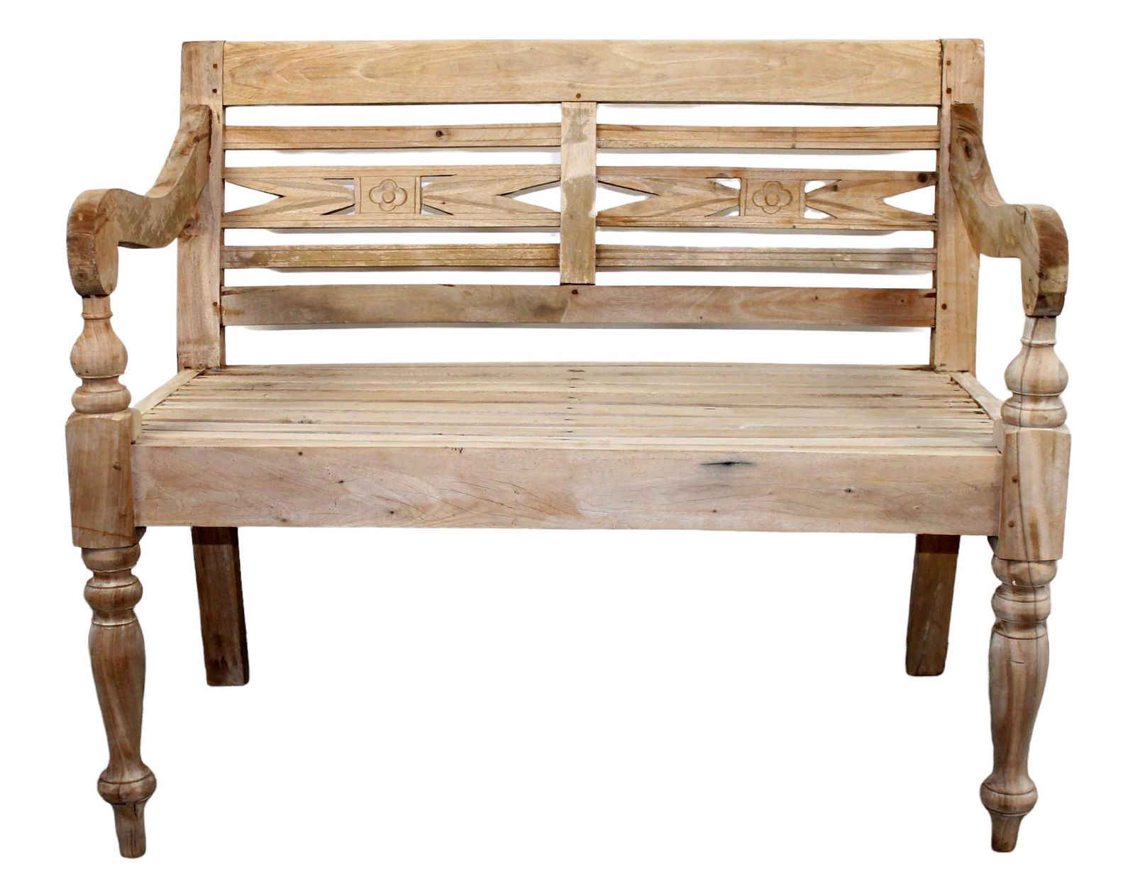 Teak garden bench (1 of 13)