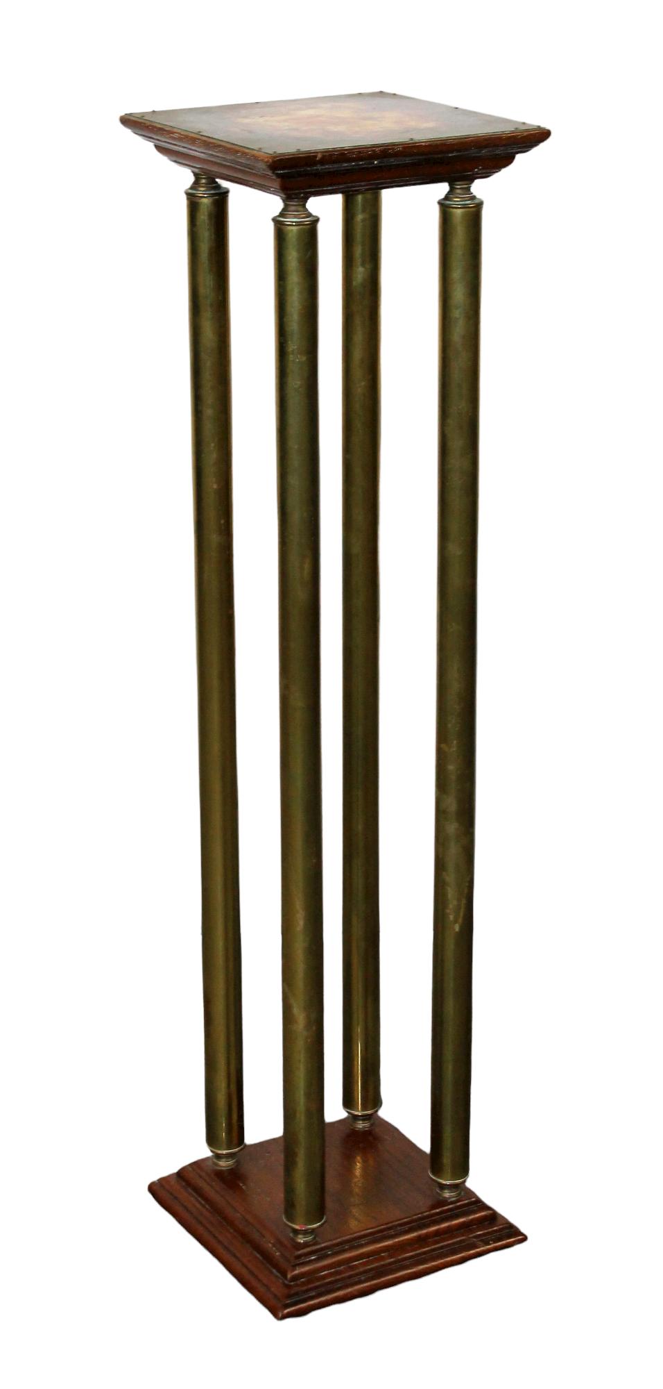 American brass 4 column plant stand (1 of 6)