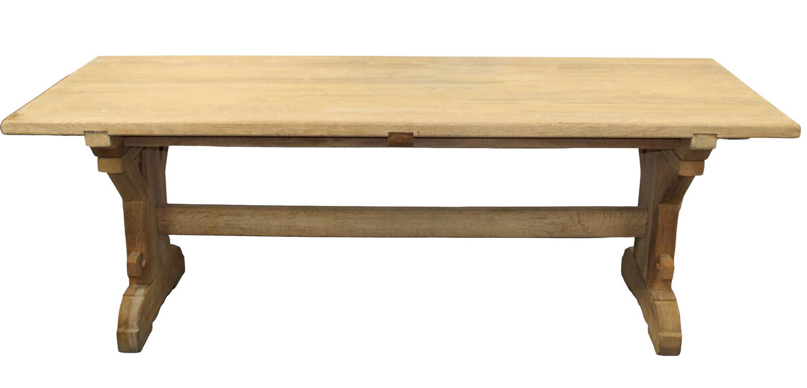 French trestle base farmhouse table (1 of 8)