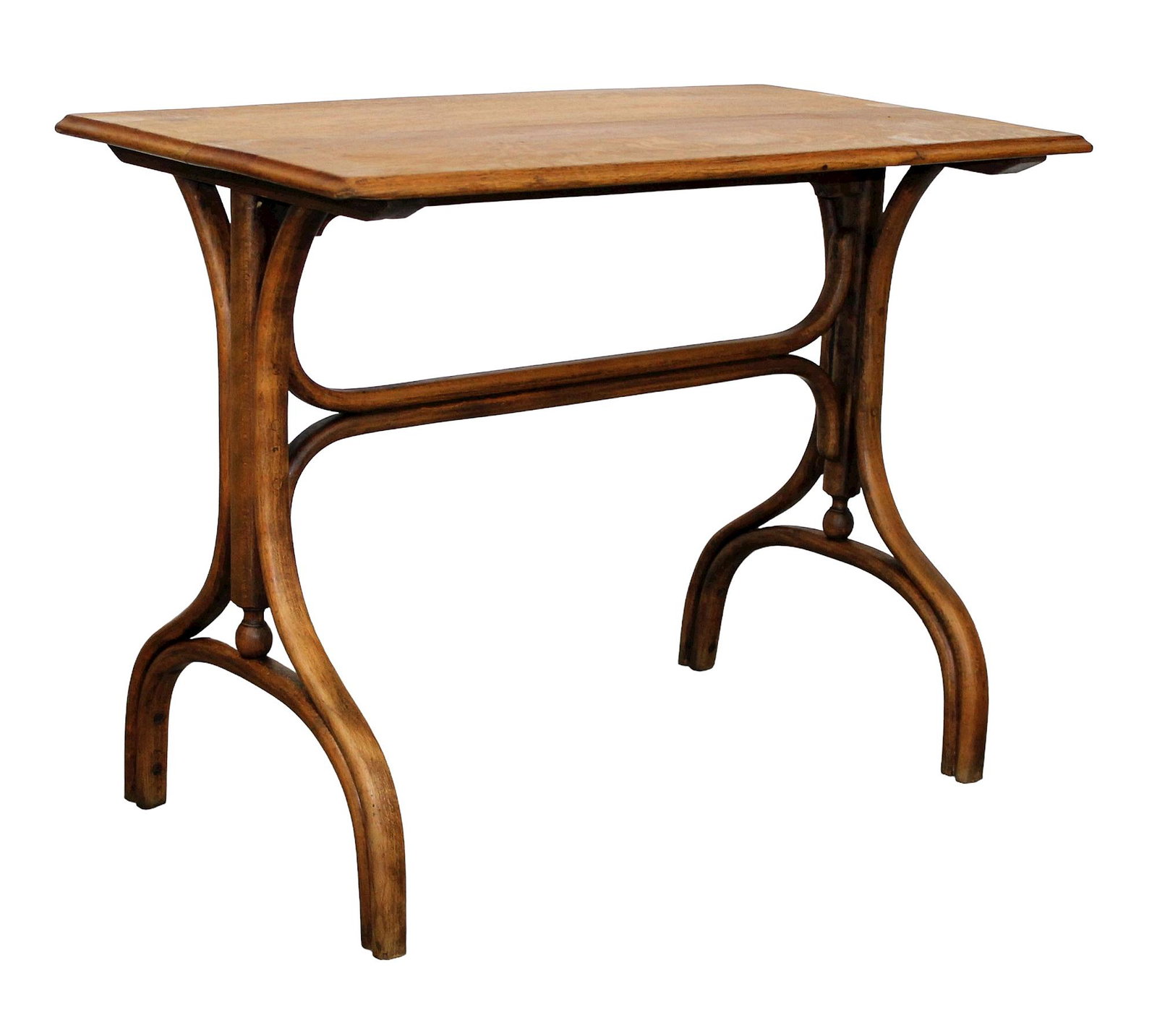 Thonet style bistro table on bentwood base (1 of 7)