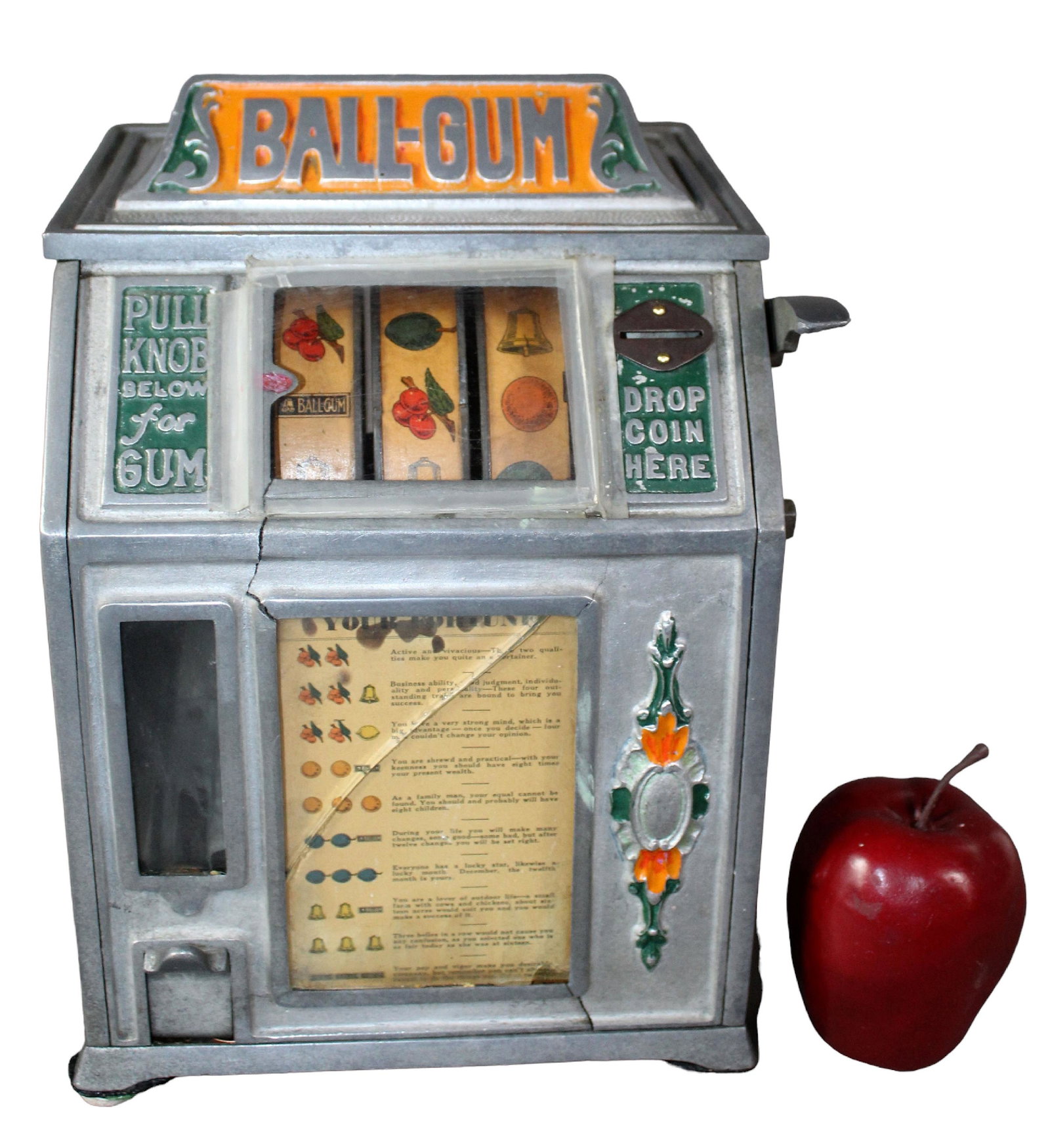 Antique Groetchen Ball Gum penny trade stimulator (1 of 8)