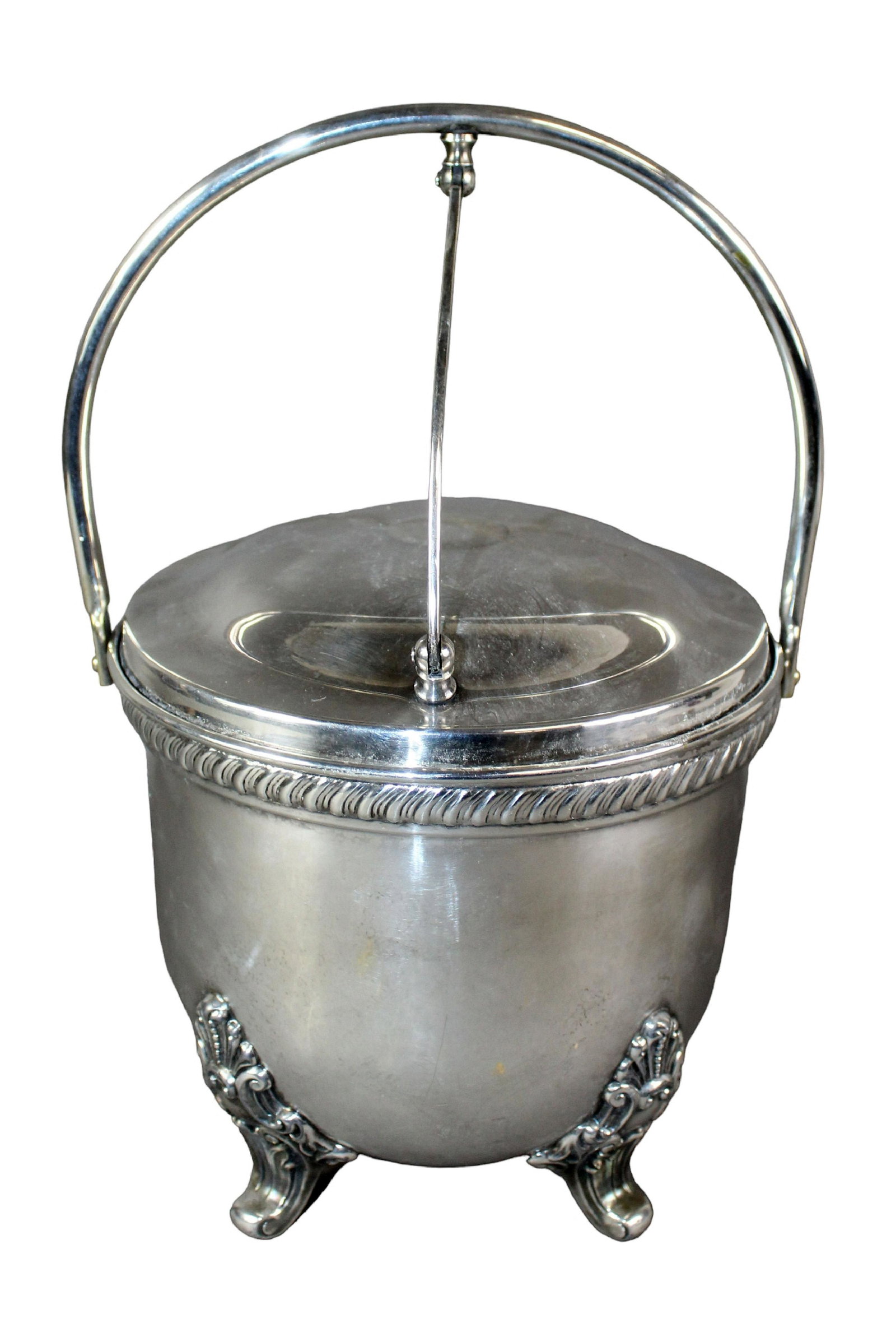 Vintage silver plated ice bucket (1 of 10)