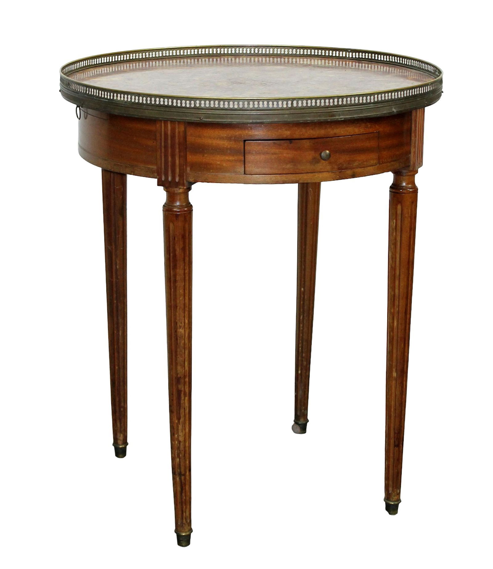 French Louis XVI style bouillotte table (1 of 6)