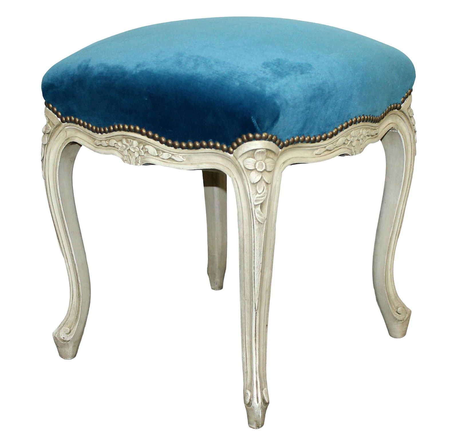 French Louis XV painted footstool (1 of 5)
