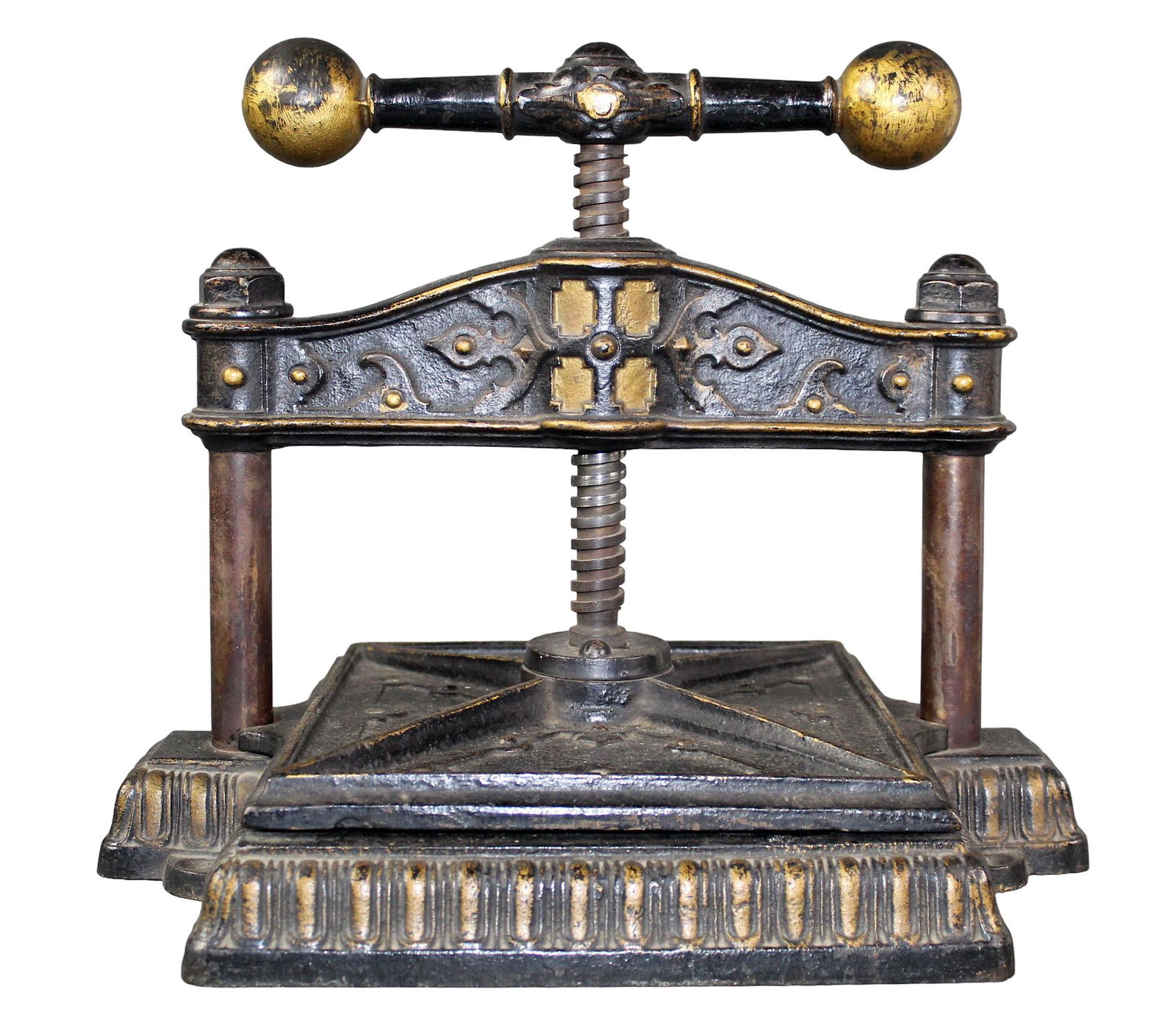French cast iron book press (1 of 9)
