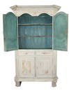 French 18th century painted buffet deux corps