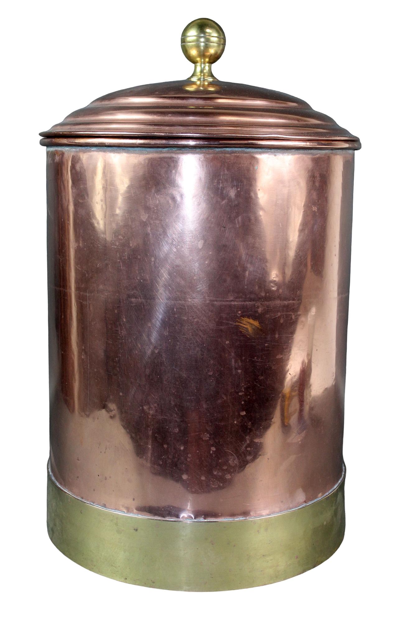 Copper lidded canister (1 of 8)
