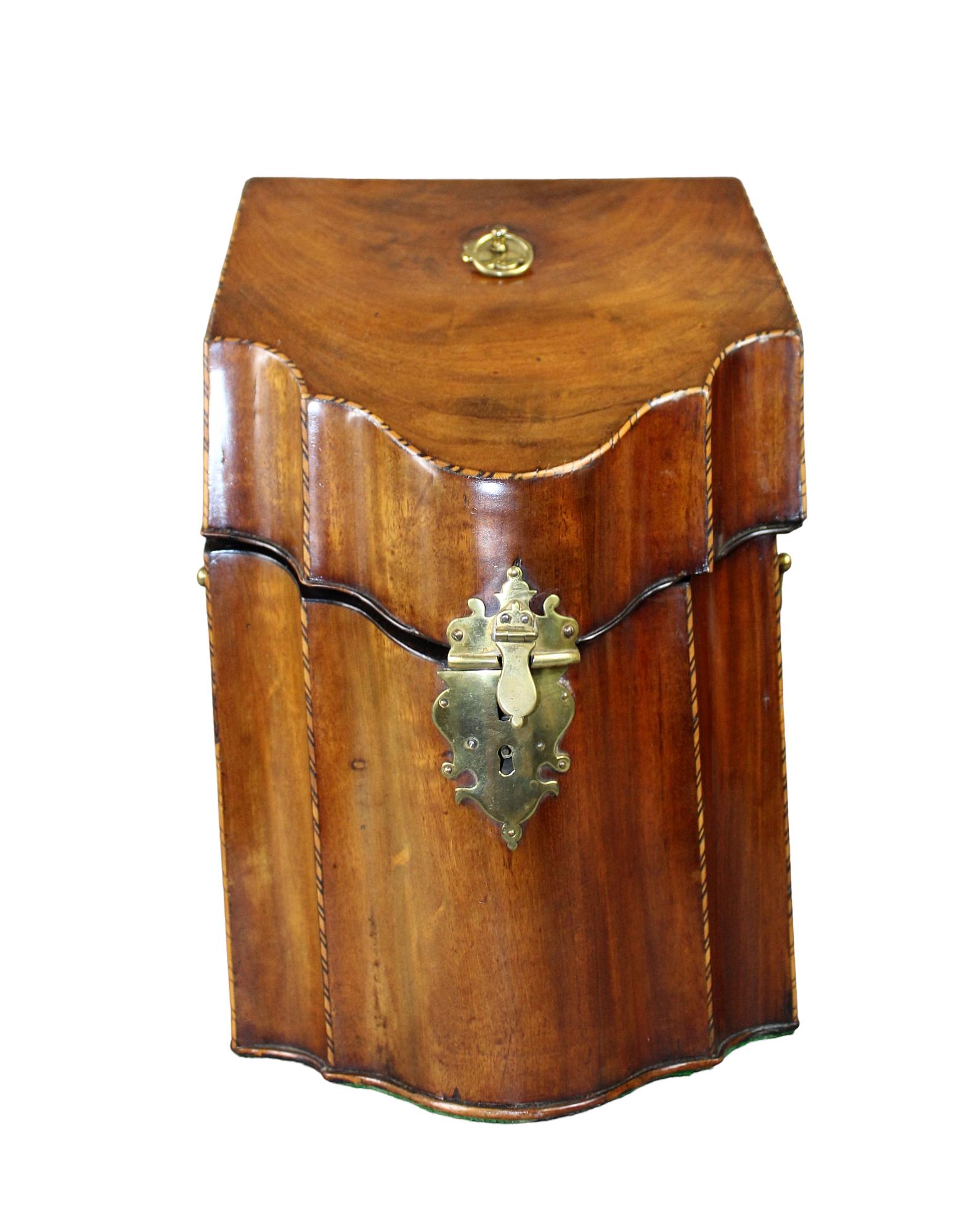 English Georgian knife box (1 of 10)