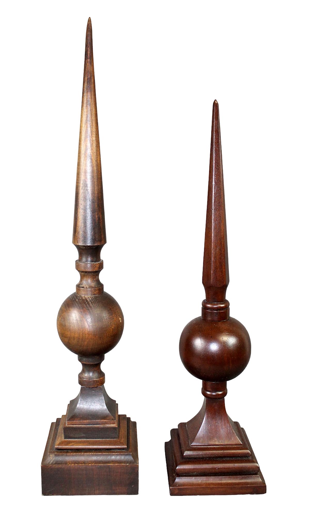 Companion set of wooden spires (1 of 6)