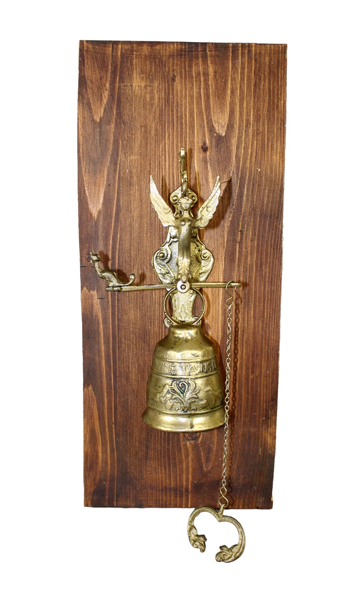 Florentine style bronze bell (1 of 9)