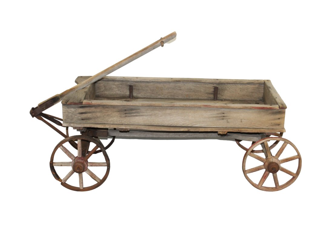 Primitive garden wagon (1 of 9)
