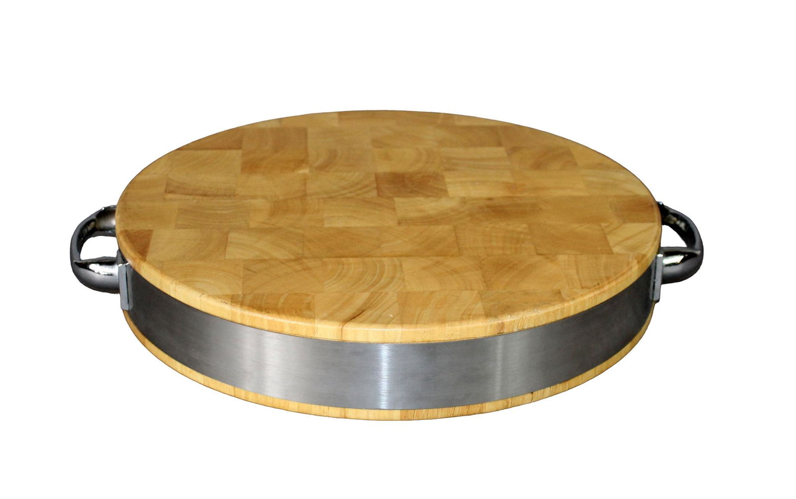 Towle round double-sided end cut maple butcher's block (1 of 6)