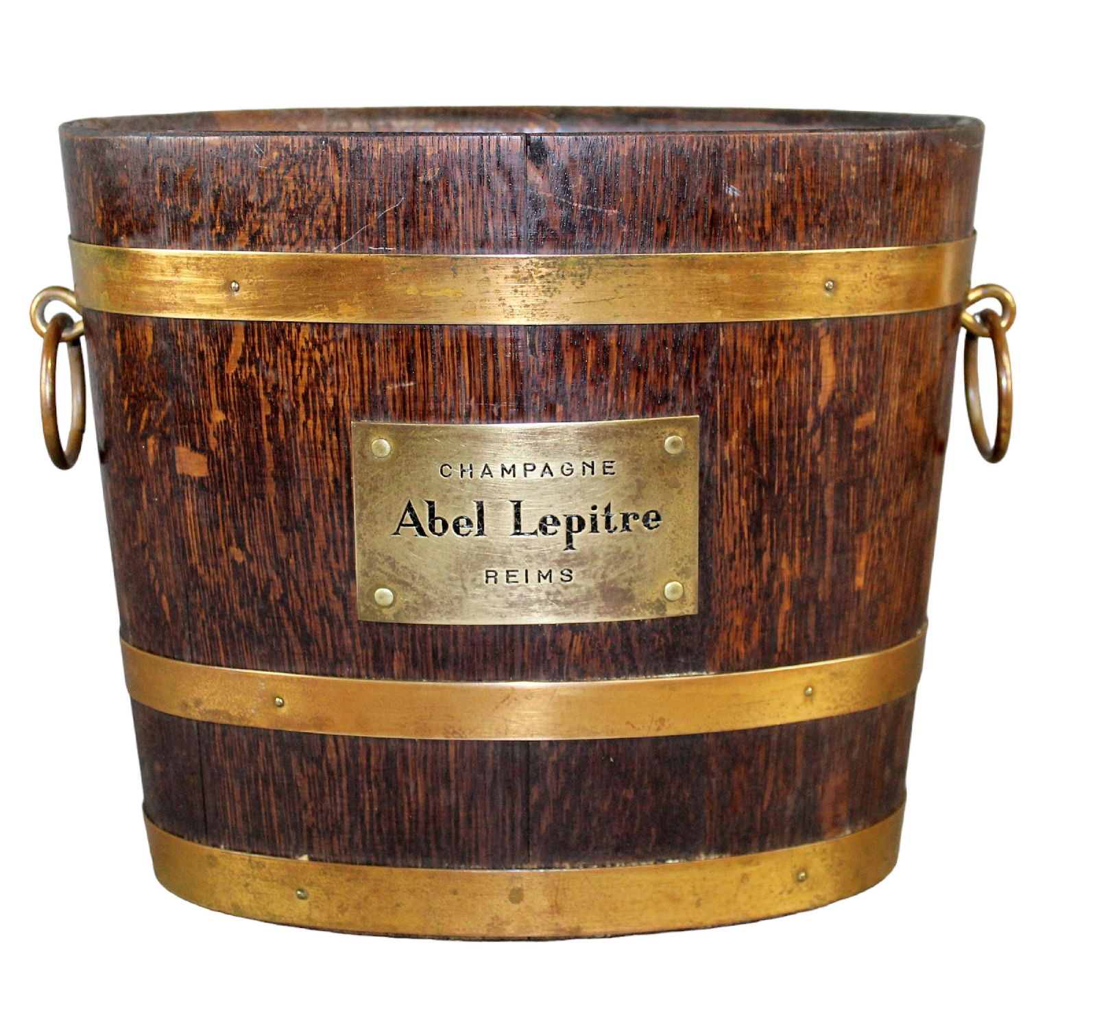 French Abel Lepitre oak champagne bucket (1 of 10)