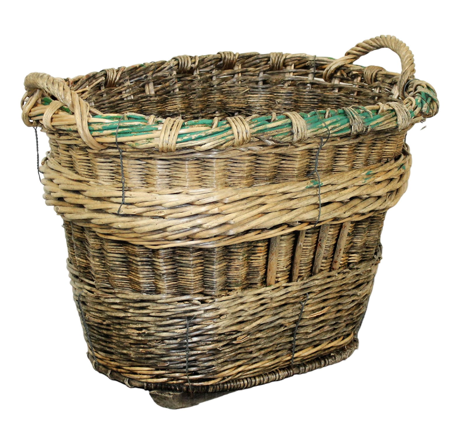 French wicker grape harvest basket (1 of 8)
