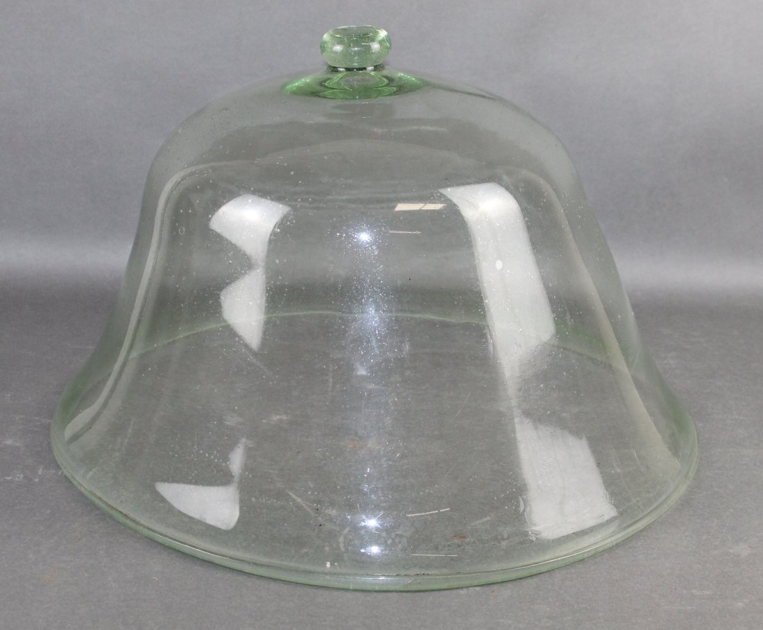 Antique French blown glass garden cloche (1 of 8)