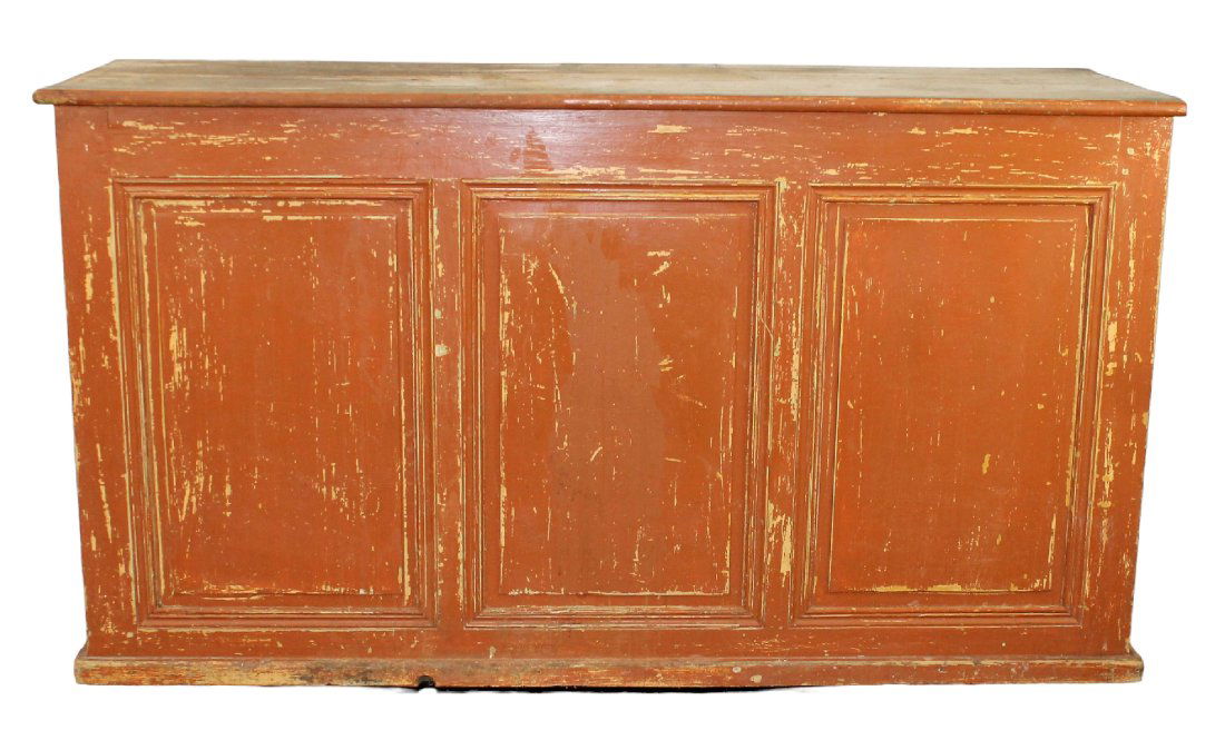 French painted pine store counter (1 of 8)