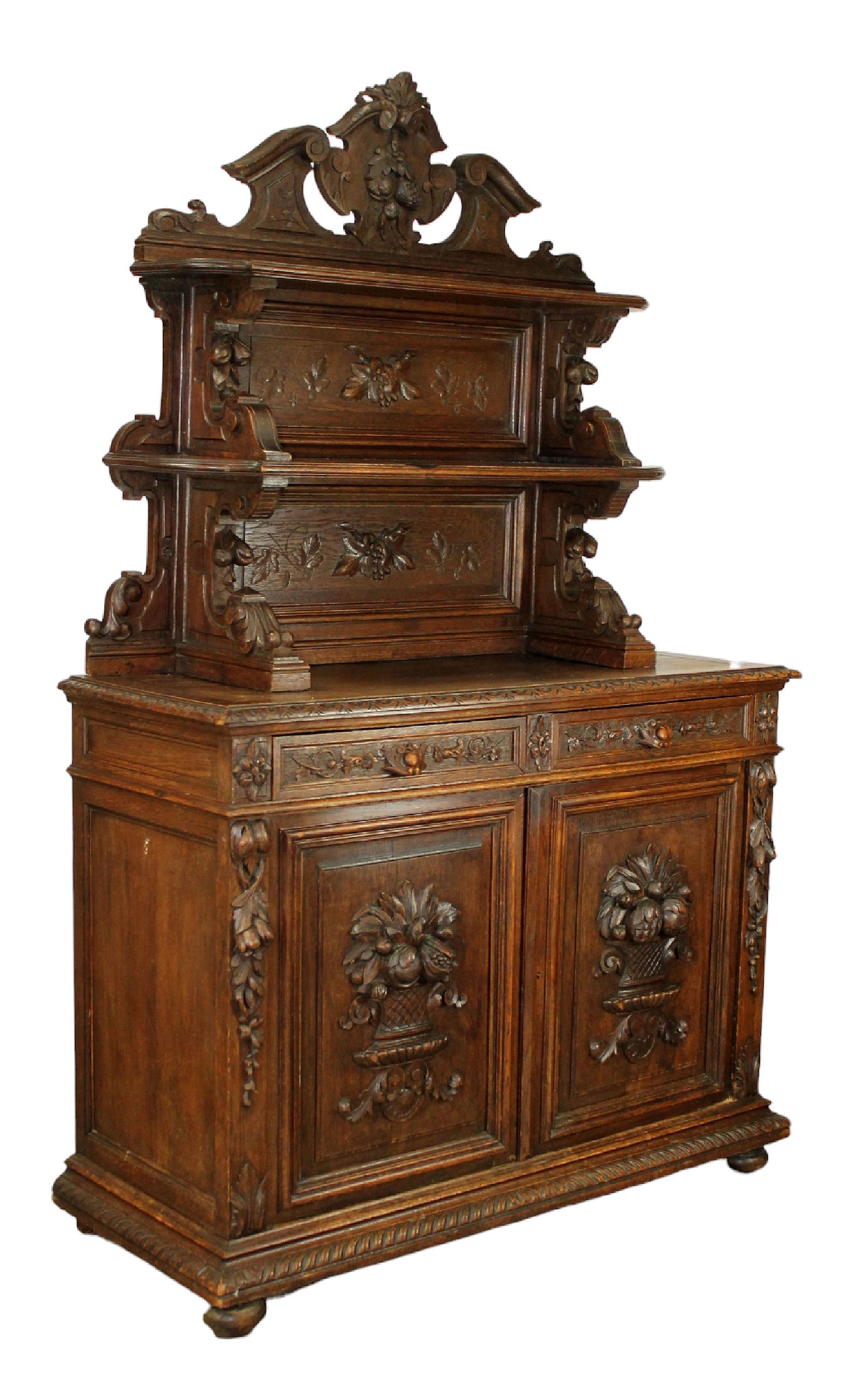 French buffet St. Hubert in oak (1 of 12)