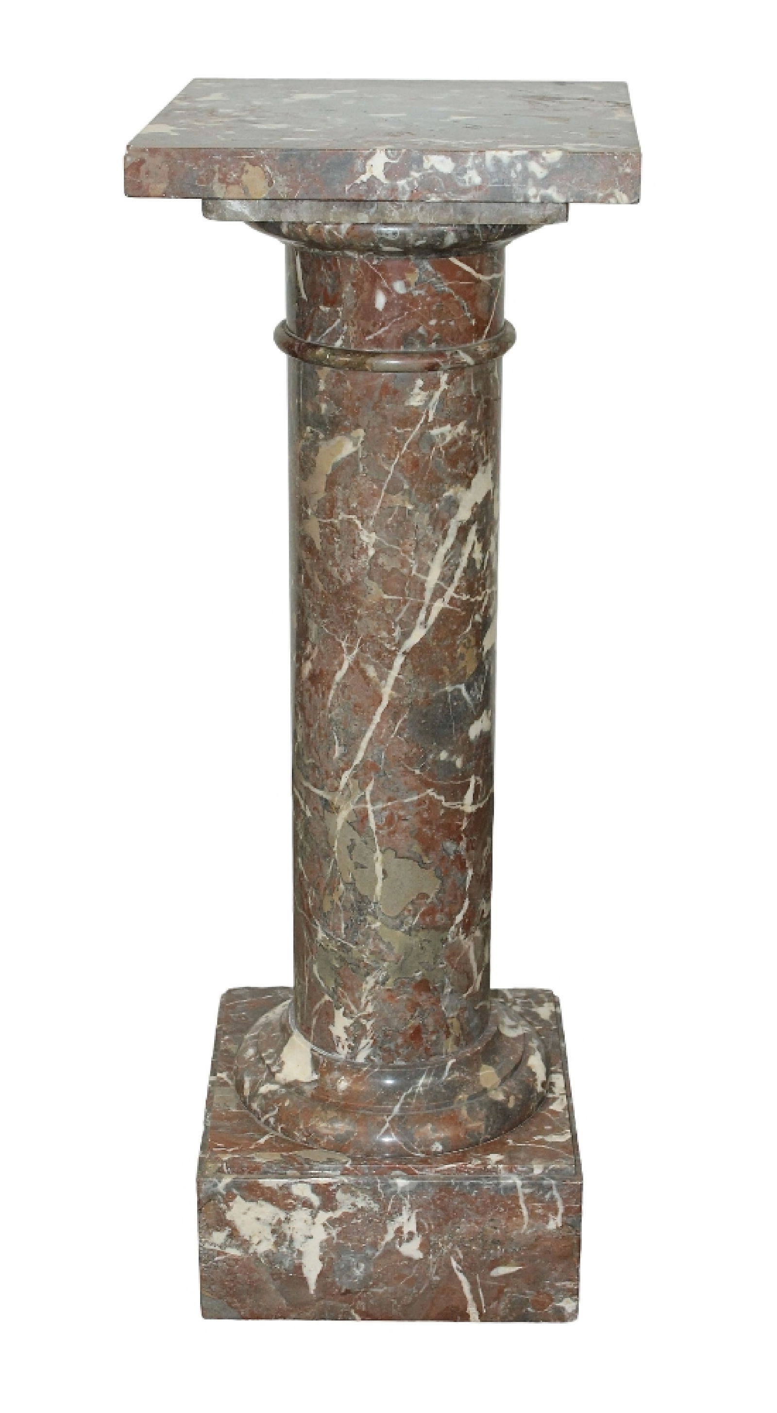 French classical marble exhibition pedestal (1 of 10)