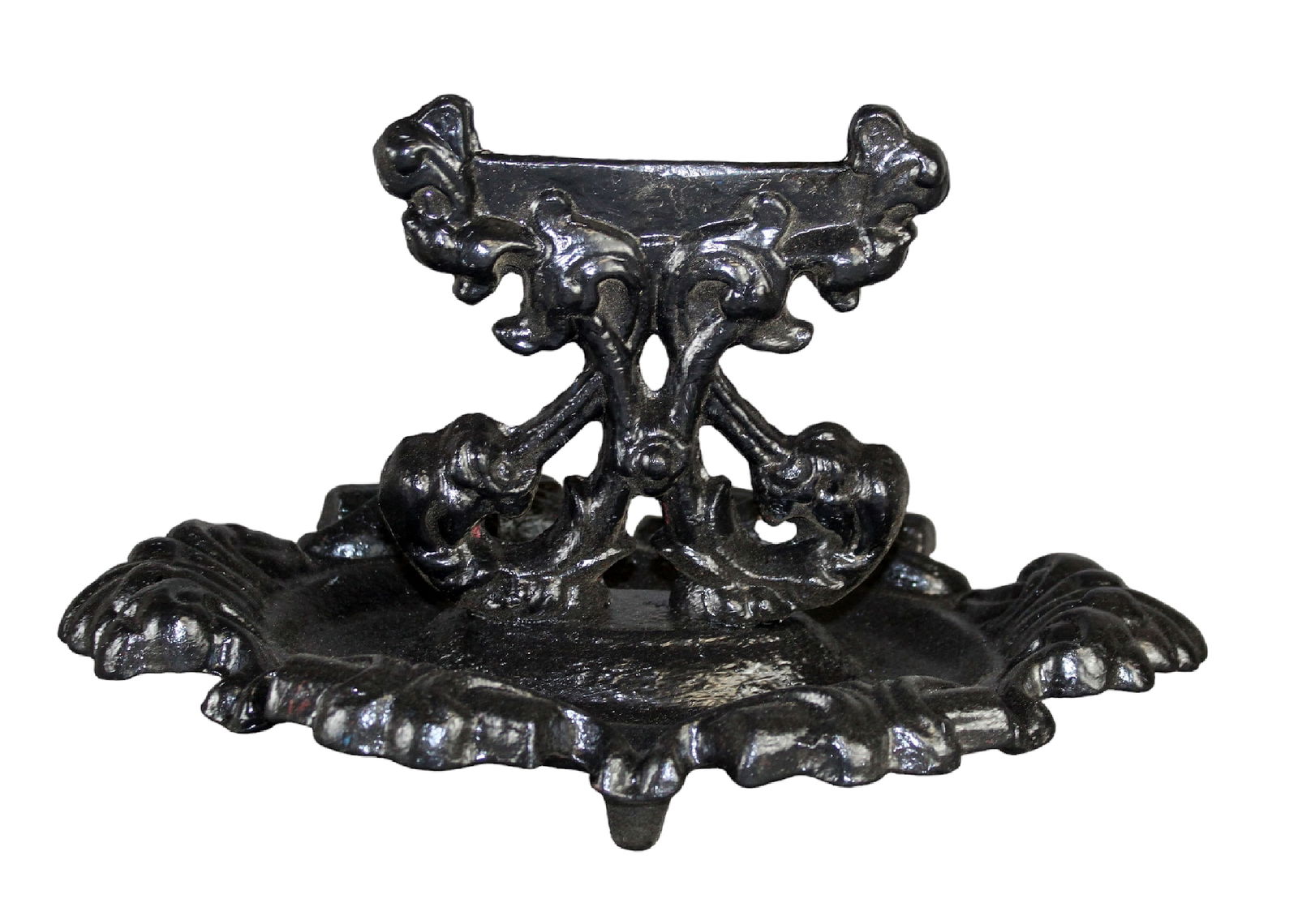 Antique French cast iron boot scraper (1 of 8)