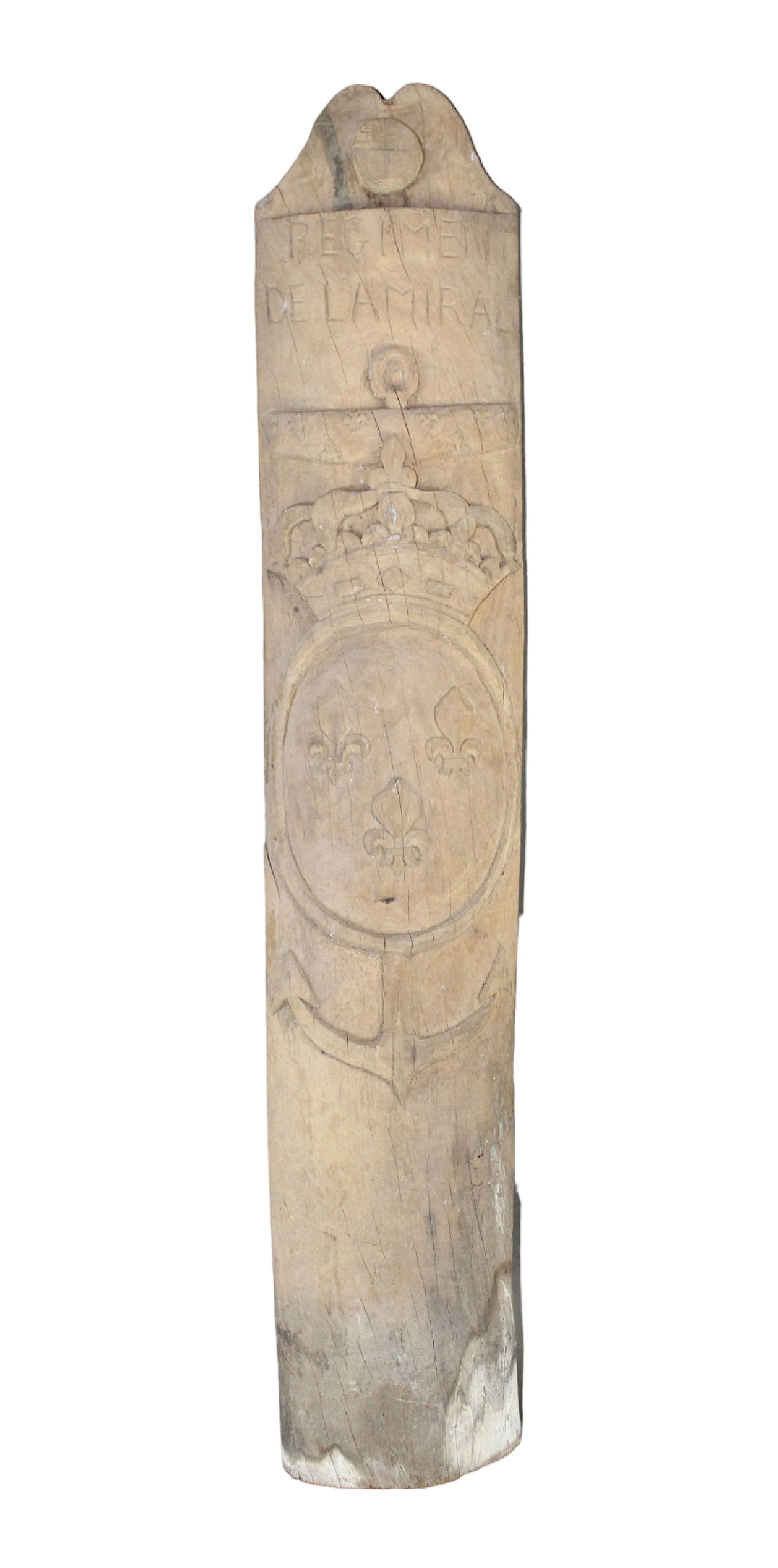 French relief carved panel of Regiment de L'Amiral (1 of 9)