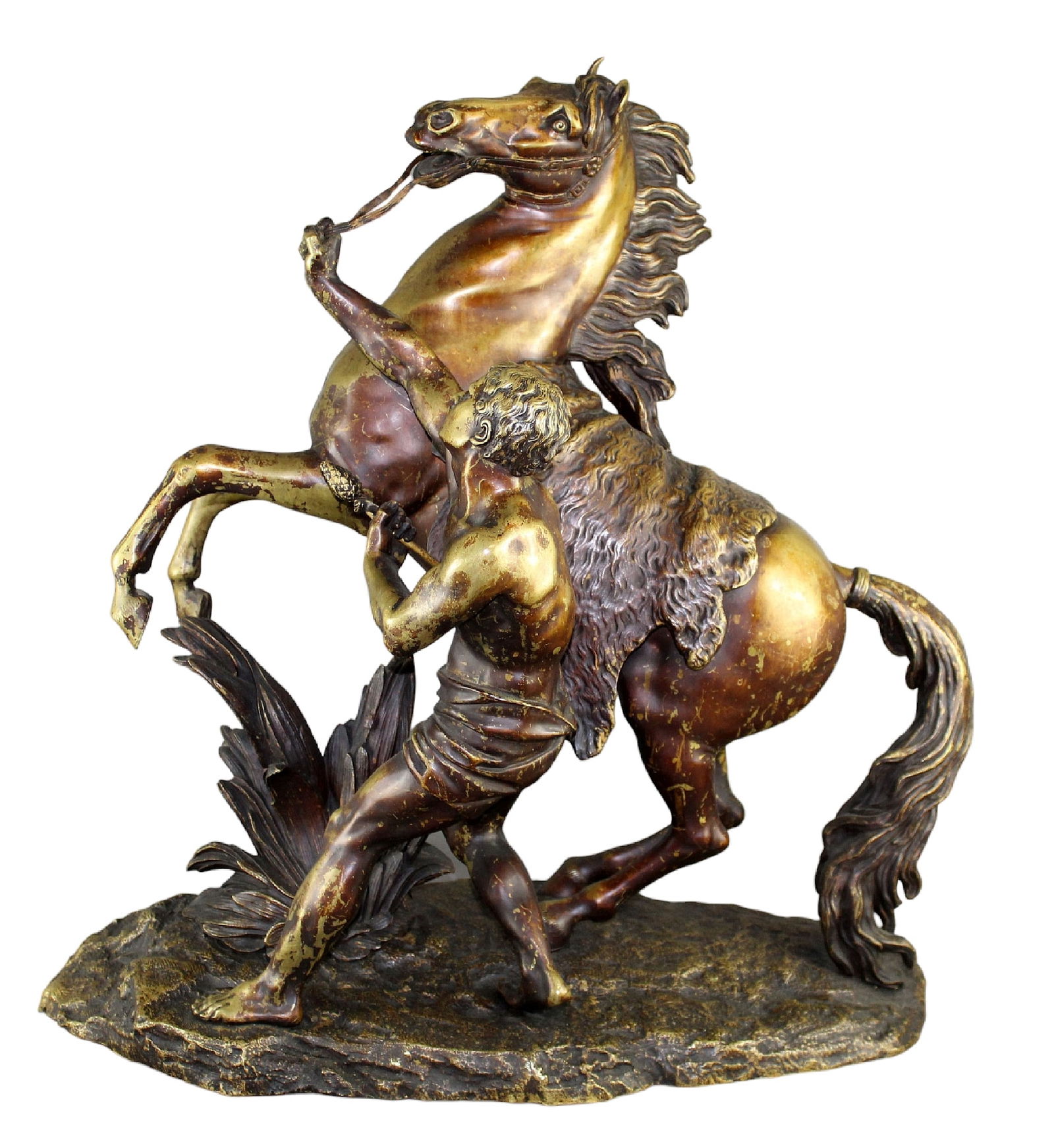 Large scale bronze Marly horse sculpture (1 of 11)