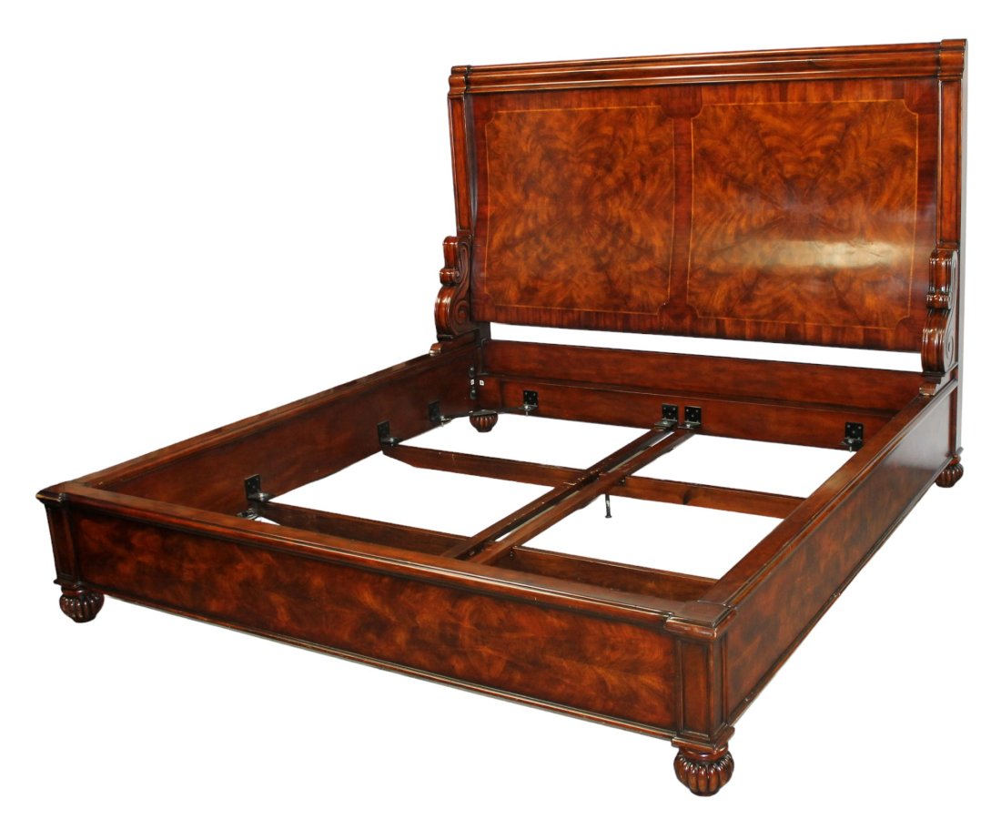 Hickory White king size bed (1 of 12)